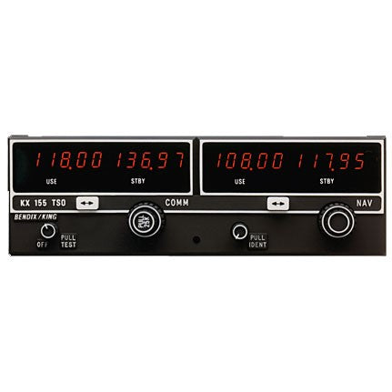 Bendix King KX 155 Nav/Com Glideslope 28v 069-1024-43